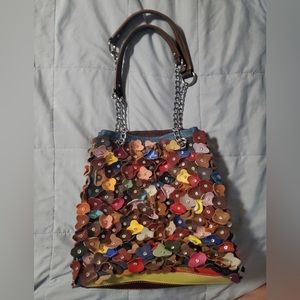 Ameri Leather Willet purse with bling